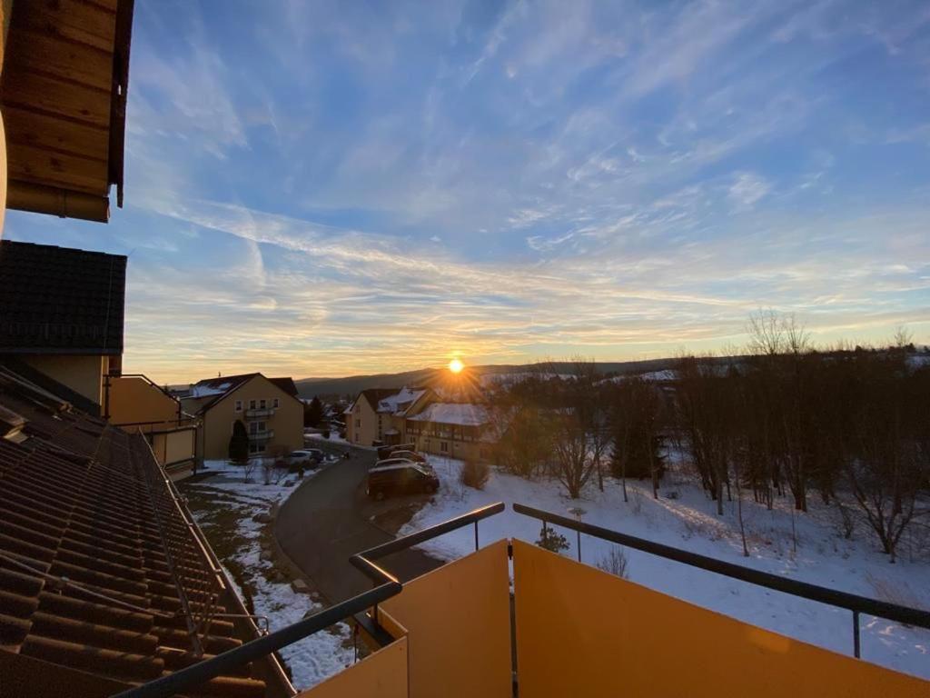 Ferienwohnung Auersbergblick Schönheide Buitenkant foto