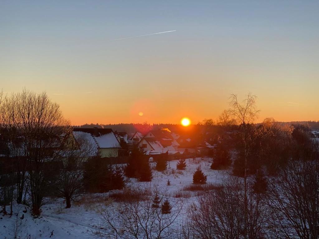 Ferienwohnung Auersbergblick Schönheide Buitenkant foto